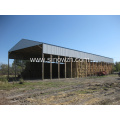 Easy install steel structure poultry farm cowshed